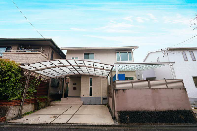 高須台M邸貸家の外観