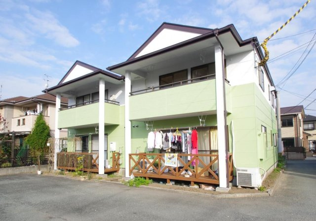 熊本市中央区十禅寺１丁目のアパートの外観