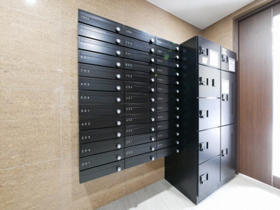 【その他共用部分】 | AQUA GALAXY | 宅配ボックスです