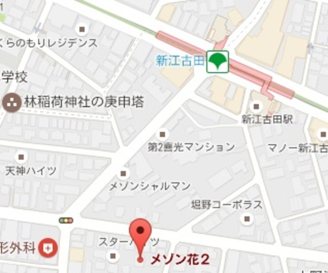 メゾン花Ⅱの地図|★案内図★