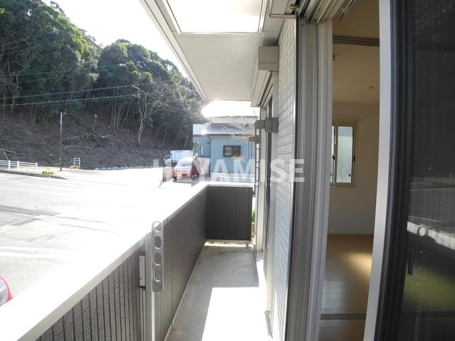 クレストヴィラのバルコニー