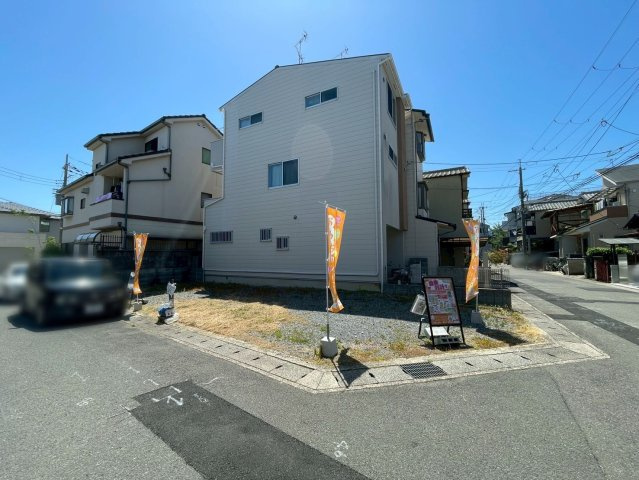 太秦一ノ井町　駐車2台プラン　建築条件付土地の外観|（5/10撮影）