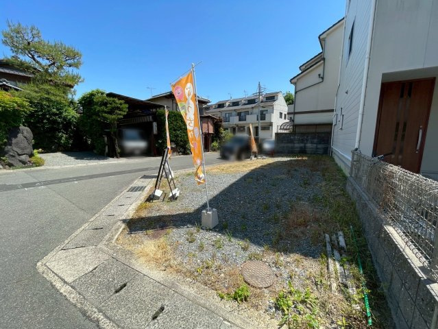 太秦一ノ井町　駐車2台プラン　建築条件付土地の外観|（5/10撮影）