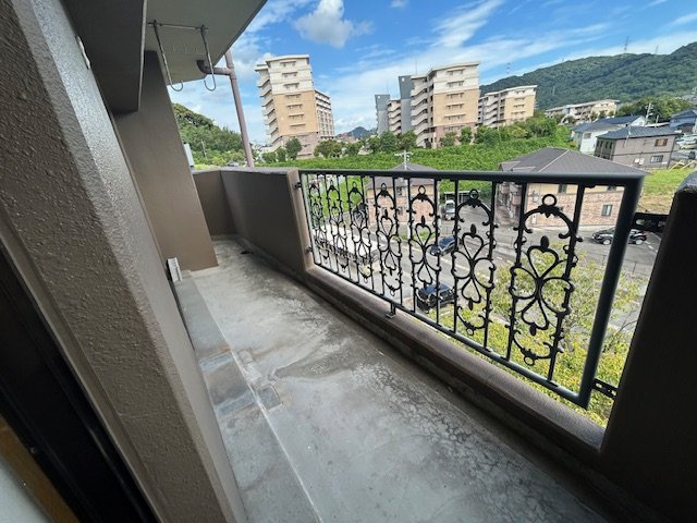 アーデント熊野のバルコニー