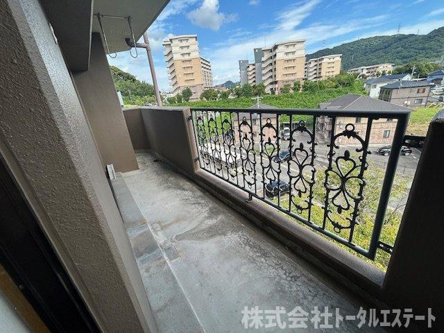 アーデント熊野のバルコニー