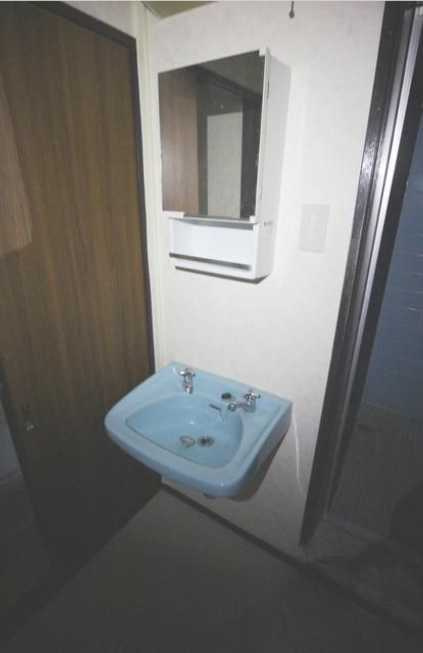 日香苑Ⅰ　礼金0　最上階　南向きの洗面所
