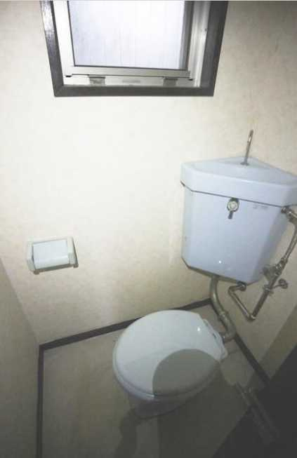 日香苑Ⅰ　礼金0　最上階　南向きのトイレ