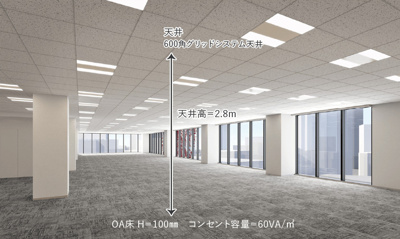 【内装】 | UMEDA EAST CROSS