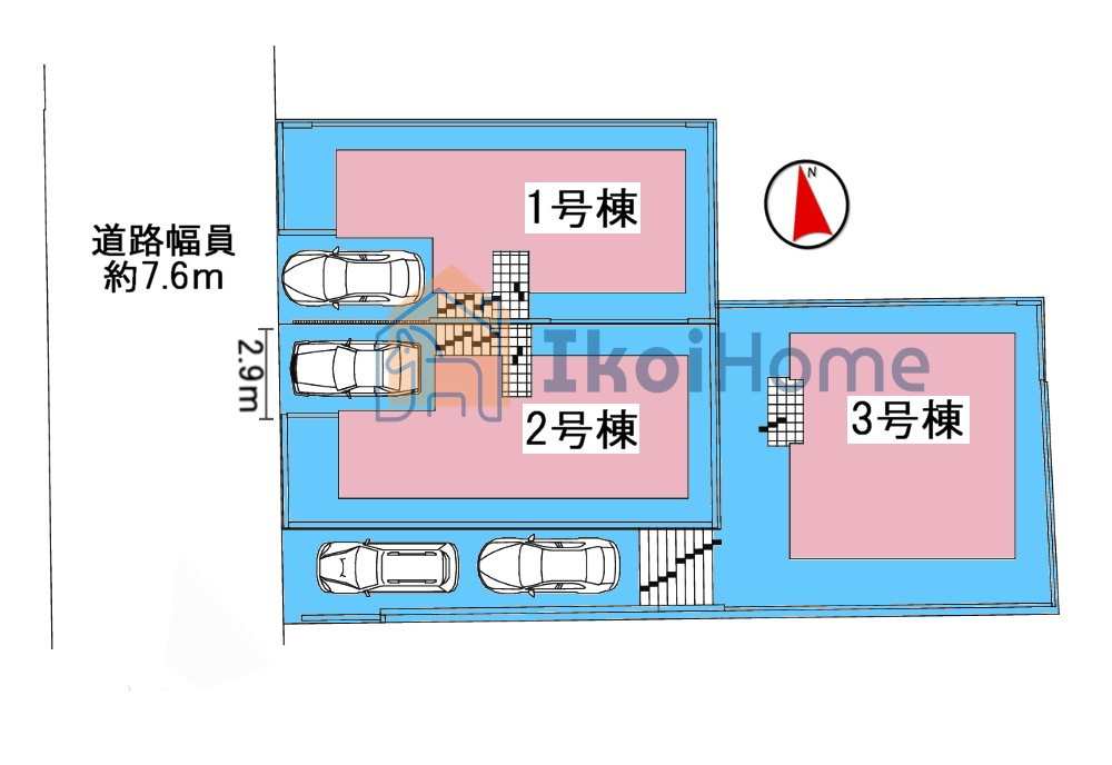 明石市太寺天王町　全3棟　1号棟　新築戸建のその他|【ホームページに現地動画掲載中】●年中無休：当日予約可●限定3区画の新築分譲！前面道路7.6ｍ有り！