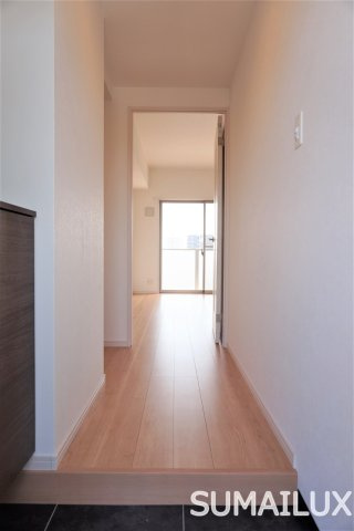 熊本市中央区京町本丁の賃貸マンションの玄関