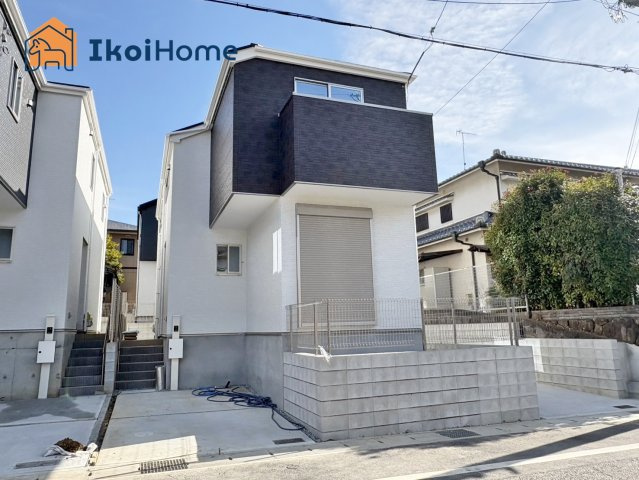 明石市太寺天王町　全3棟　2号棟　新築戸建の外観|【ホームページに現地動画掲載中】●年中無休：当日予約可●ZEH水準住宅！JR明石駅徒歩19分！WIC