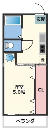 リッツハウスTKOの間取り