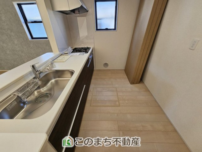 【キッチン】 | LiveleGarden.S第2下野緑　1号棟 | 人気の対面式キッチン☆料理をしながらご家族とコミュニケーションが取れます♪