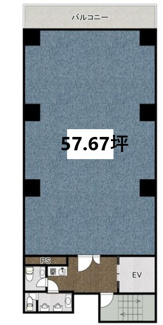 【間取り】 | ブルーク長堀橋ビル | ブルーク長堀橋ビル　間取り