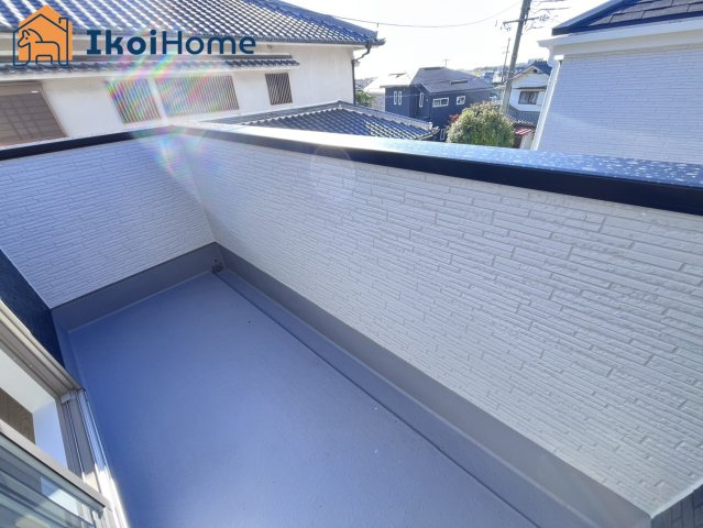 明石市太寺天王町　新築戸建のバルコニー|【ホームページに現地動画掲載中】●年中無休：当日予約可●屋根は８～万円バルコニー設置できます。