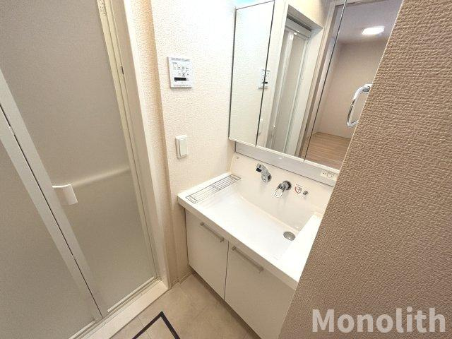 JIN輝A棟の洗面所