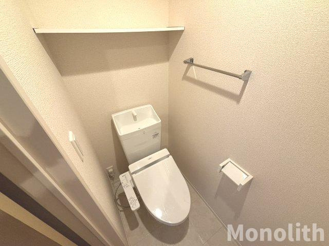 JIN輝A棟のトイレ