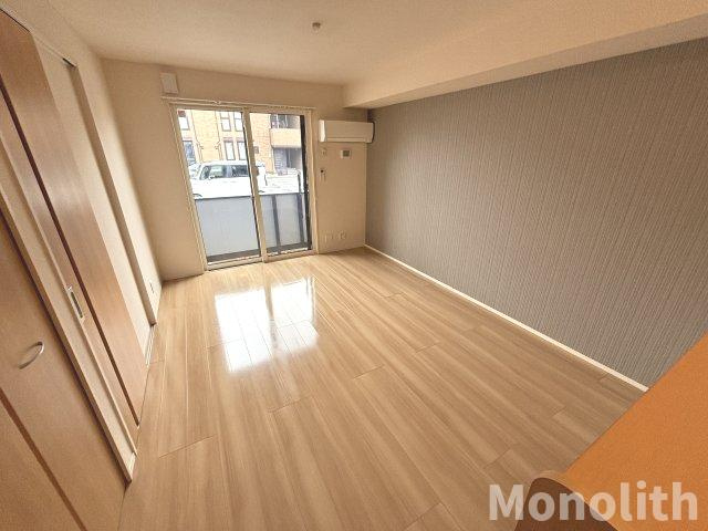 JIN輝A棟の居間・リビング