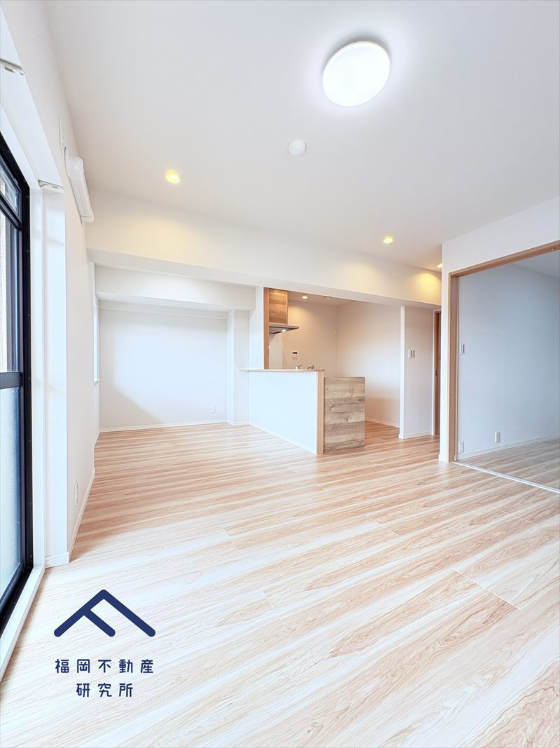 ダイアパレス大橋南弐番館の居間・リビング