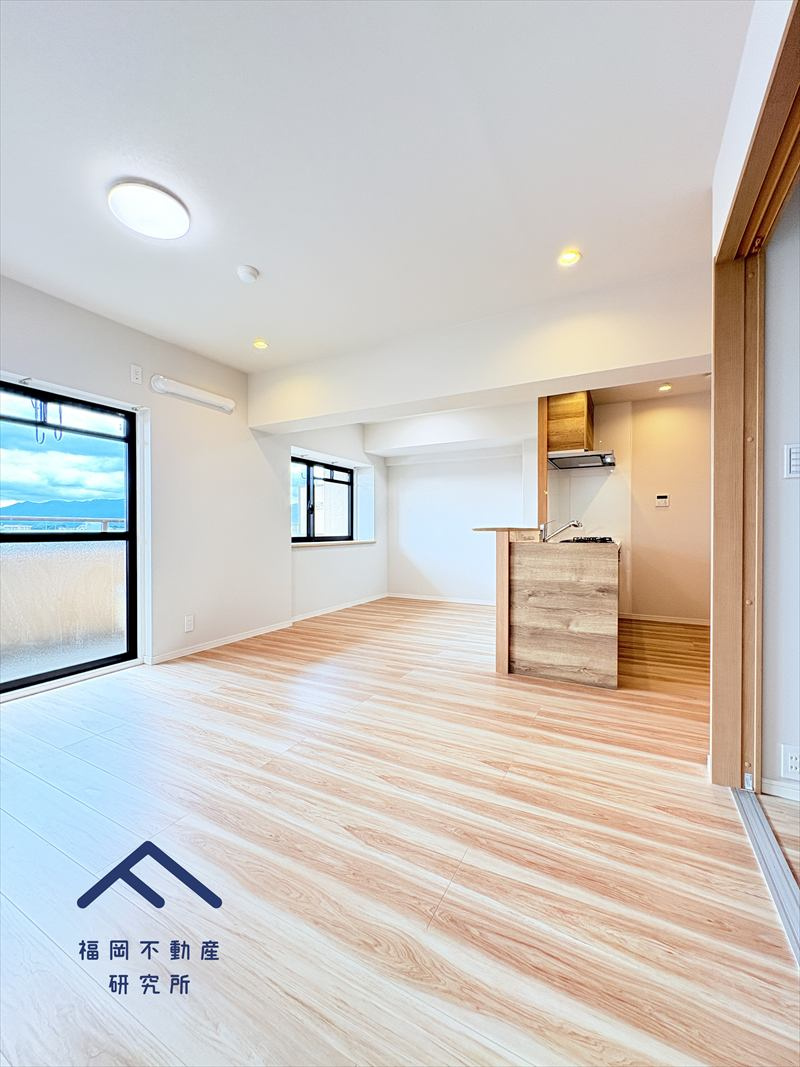 ダイアパレス大橋南弐番館の居間・リビング