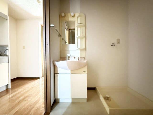 カレッジヒルズの独立洗面台