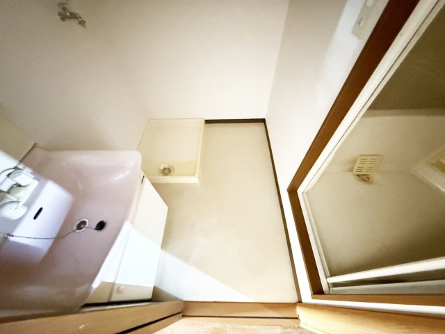 カレッジヒルズの洗面所