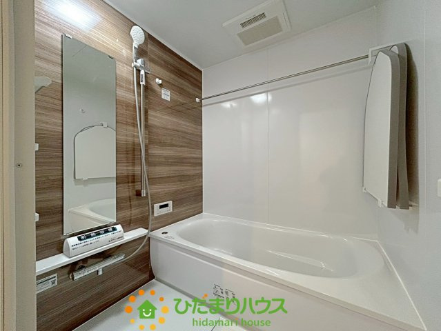 羽生市加羽ヶ崎　新築一戸建て　02　グラファーレの浴室|一日の疲れを癒してくれます！