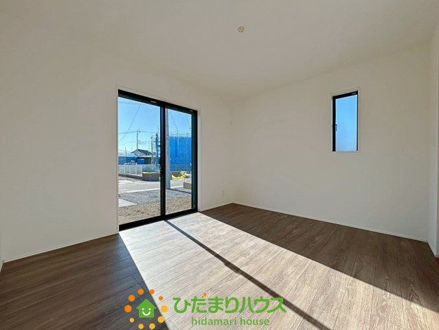 羽生市加羽ヶ崎　新築一戸建て　02　グラファーレの寝室|7.5帖の寝室です！