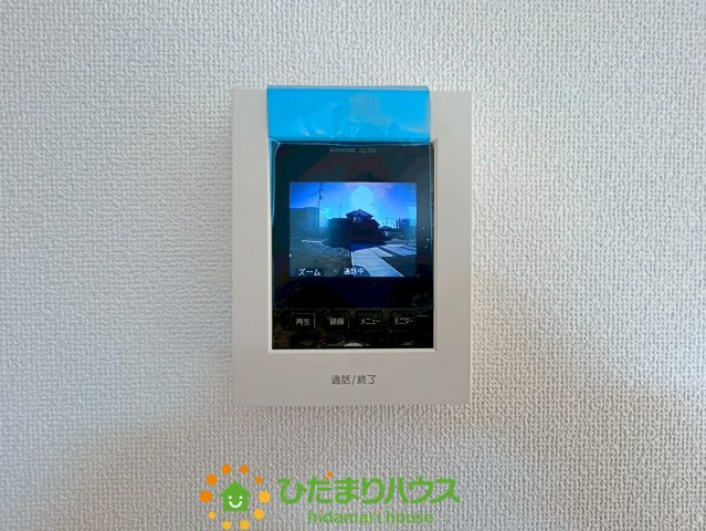 羽生市加羽ヶ崎　新築一戸建て　02　グラファーレのセキュリティ|録画付きモニターで防犯も問題なし！