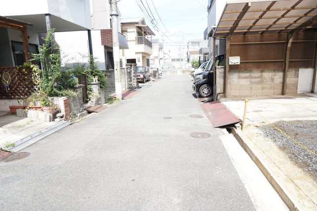 売土地　大東市寺川3丁目（建築条件無し・更地）