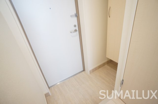 熊本市南区出仲間８丁目のアパートの玄関
