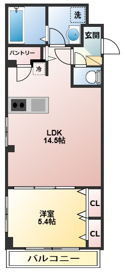 サンライズ幕張の間取り