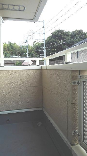 ヴィレッジハウスⅤのバルコニー