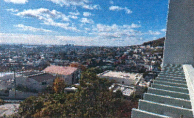 【展望】 | 芦屋グランドハイツ | 南東向きバルコニーは採光・眺望良好♪