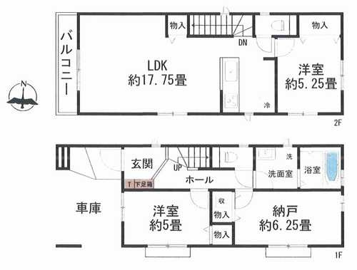 海老名市東柏ケ谷6丁目  新築戸建全1棟　1号棟