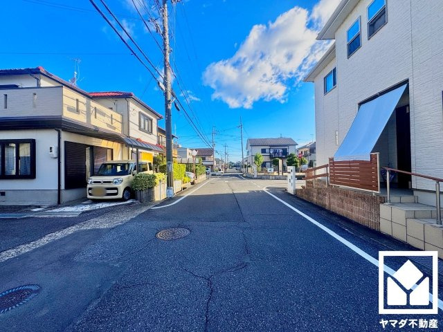 栗東市小平井２丁目　第1期　1号棟の前面道路含む現地写真|10月9日　現地写真更新