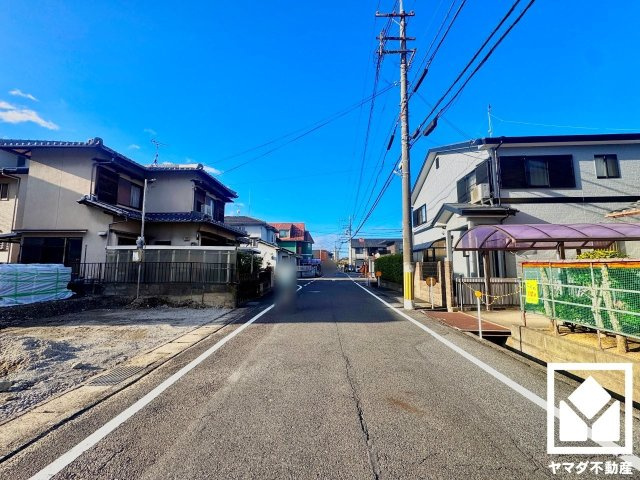 栗東市小平井２丁目　第1期　1号棟の前面道路含む現地写真|10月9日　現地写真更新
