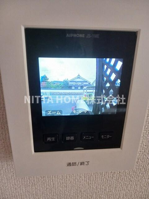 フロレスタⅡのセキュリティ|顏が見えるモニタ付きインターホン設置◎