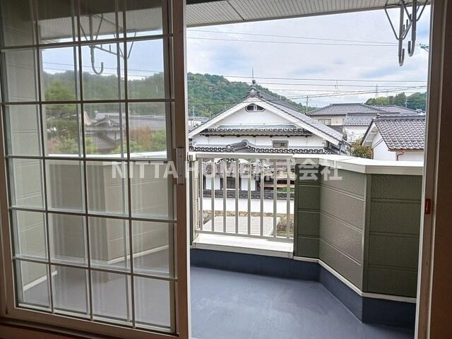 フロレスタⅡのバルコニー|南向き日当たり良好バルコニー!(^^)!