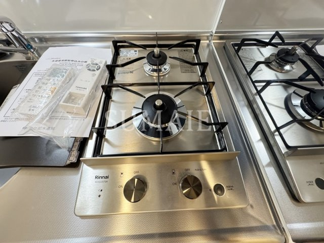 Reberty赤羽Ⅱのキッチン|2口ガスコンロです