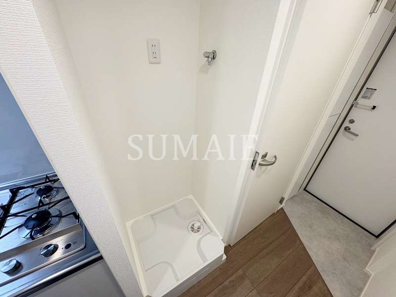 Reberty赤羽Ⅱの設備|洗濯機置き場です