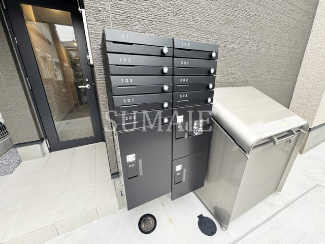 Reberty赤羽Ⅱのその他共用部分|集合ポストです