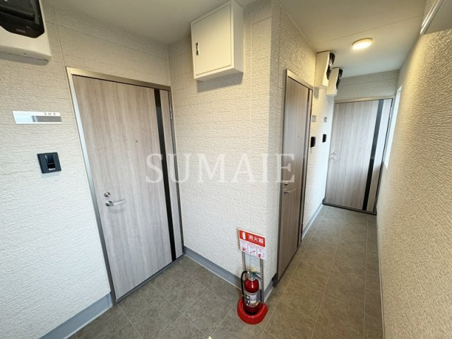 Reberty赤羽Ⅱのロビー|共用廊下です