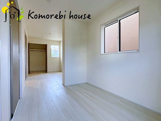 さいたま市北区宮原町4丁目　新築一戸建て　ブルーミングガーデン　01の寝室|寝室です