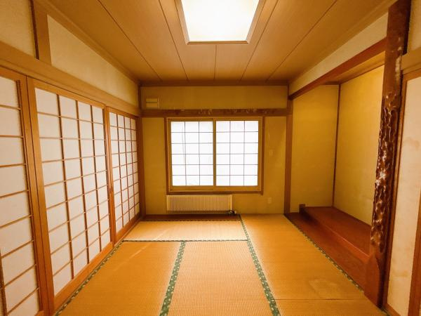 【和室】 | 網走市北３条東１丁目７－３　中古売家 | 【リフォーム前】西側６帖和室です。こちらは畳の表替えをする予定です。
