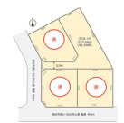 深谷市緑台　売地　全4区画　2号地の画像