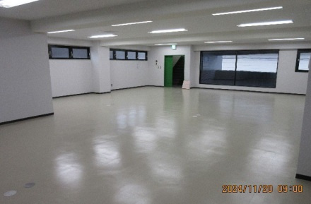 所沢市喜多町の店舗事務所の内装