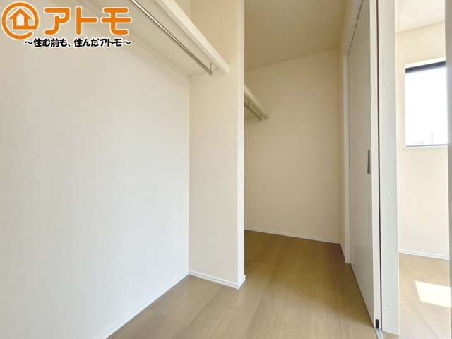 【収納】 | 駿河区向敷地14期　新築戸建　D号棟 | 収納家具を減らせる容量の大きなクローゼット♪