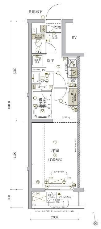 ＡＲＣＯＢＡＬＥＮＯ　ＴＯＲＩＴＳＵＫＡＳＥＩの間取り