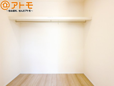 【収納】 | 駿河区向敷地14期　新築戸建　B号棟 | 収納家具を減らせる容量の大きなクローゼット♪